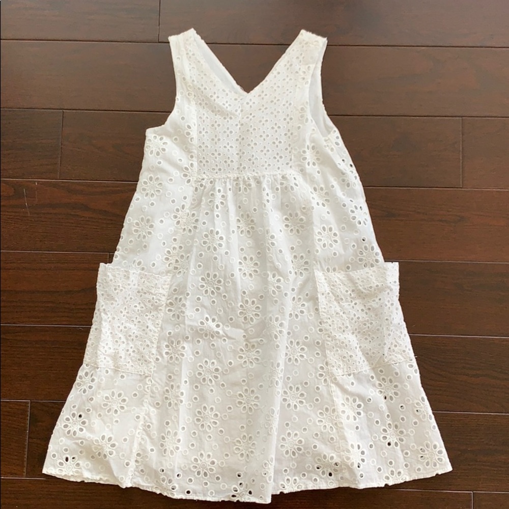 Zara girls eyelet dress
